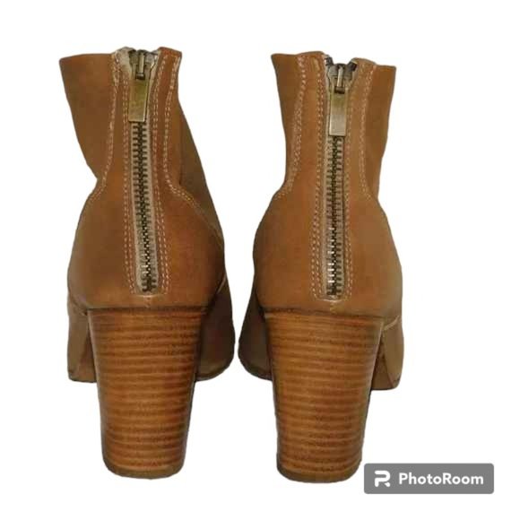 Cordani Open Toe Leather Ankle Bootie Made In Italy Size 38 (US Size 7.5-8) - Picture 6 of 11